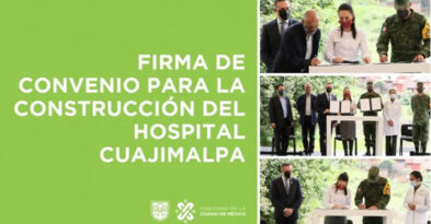 Construcción Hospital General de Cuajimalpa